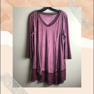 Soft Surroundings women’s tunic blouse size Large